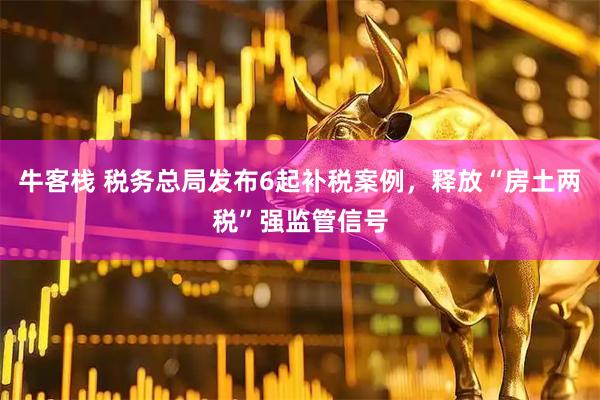 牛客栈 税务总局发布6起补税案例，释放“房土两税”强监管信号